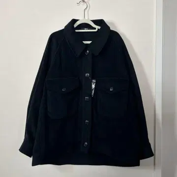 [미사용품] UNIQLO:C 오버 사이즈 자켓 네이비 L 택 포함