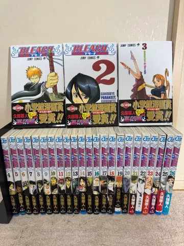 BLEACH 블리치 1권~26권 세트 공식 캐릭터북 3권