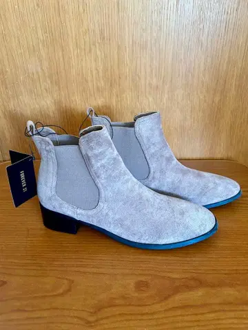 새상품 포에버 21 베이지 부츠 빅 사이즈 부츠 27cm