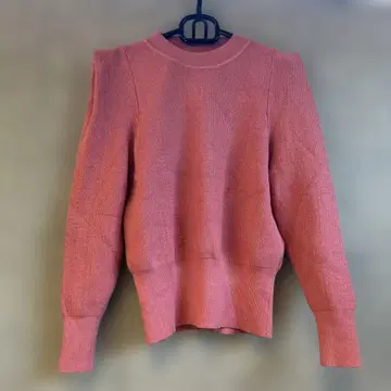 새상품급 벌스데이 바쉬 핑크 니트 울