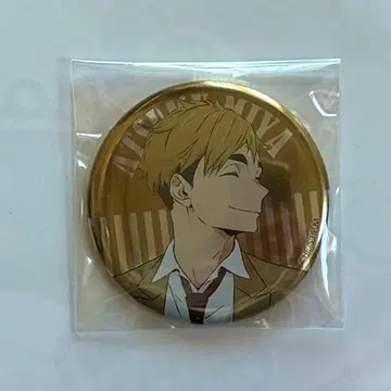 하이큐!! 미야 아츠무 놀이 전부 즐겨라!! in 난자타운 메탈릭 캔뱃지