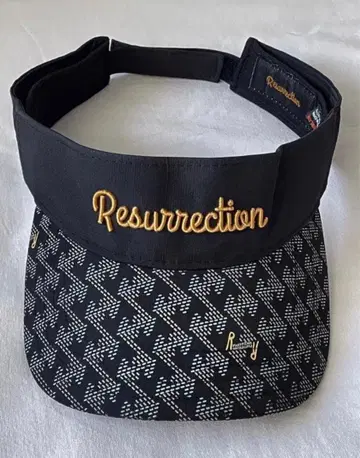 Resurrection 레자렉션 선바이저 블랙