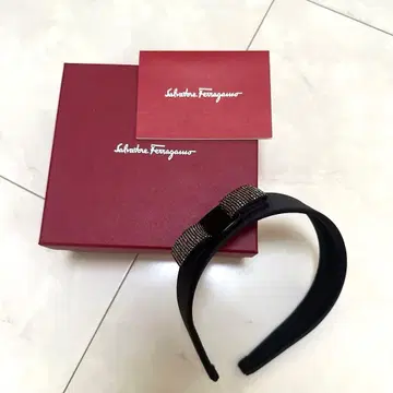 ferragamo 페라가모 큐빅 머리띠
