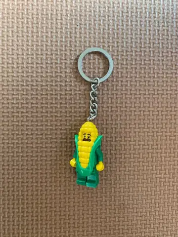 레고 콘 옥수수 키링