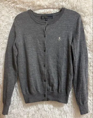 UNITED BAMBOO 그레이 가디건 울 100% 사이즈 4