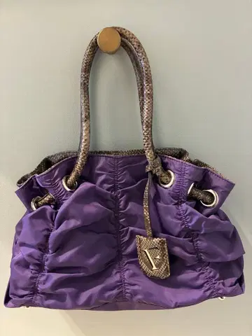 FURLA 훌라 핸드백 토트 나일론 가죽