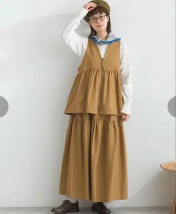 주말 한정 판매 lupilien 베스트 롱 스커트 셋업