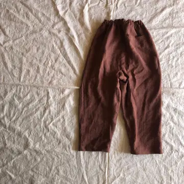 린넨울의 짧은 몸빼 벽돌