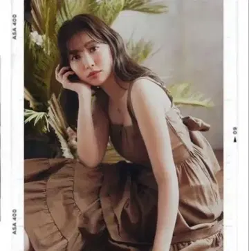 Back Ribbon Tiered Linen Dress