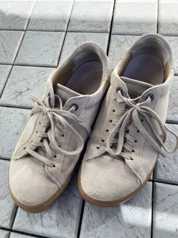 BIRKENSTOCK 베이지 스니커즈 38 24.5