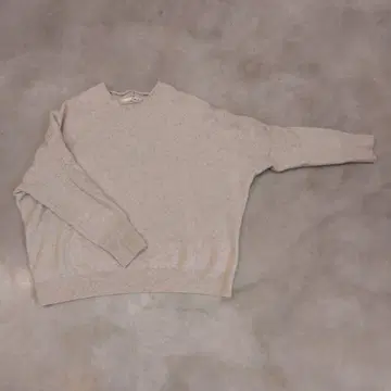 evam eva 베이지 긴팔 스웨터 니트