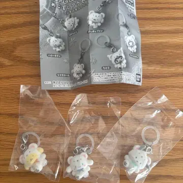 산리오 포근포근 스노우 시나모롤 폼폼푸딩 포차코