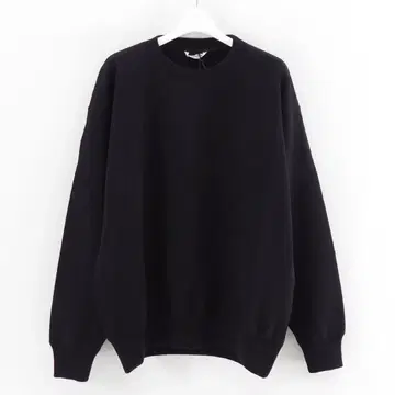 23AW AURALEE SMOOTH SOFT BD SWEAT P/O