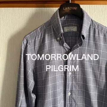 [ 새상품급 ] TOMORROWLAND PILGRIM 글렌 체크 셔츠