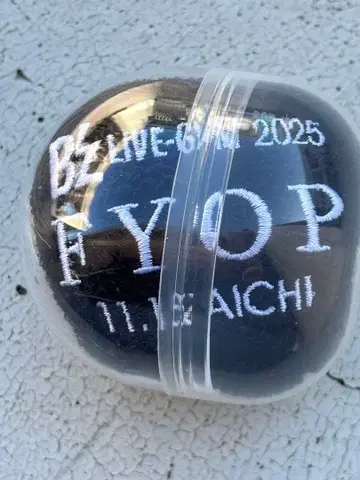 B'z FYOP 날짜 표기 리스트 밴드