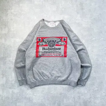 [ Budweiser ] 90s 버드와이저 래글런 맨투맨