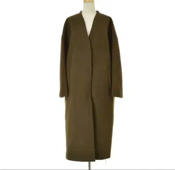 저널 스탠다드 슈퍼 140 비버 V넥 울 코트