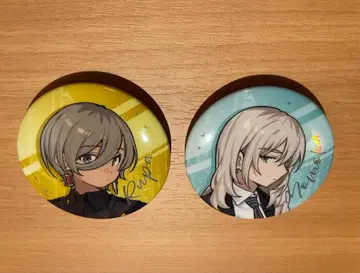 [ 극장판 걸즈 밴드 클라이 총집편 ] 트레이딩 오로라 캔뱃지 2