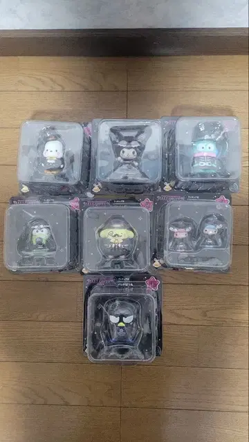 산리오 해피 복권 제일복권 할로윈 피규어 세트 키키라라