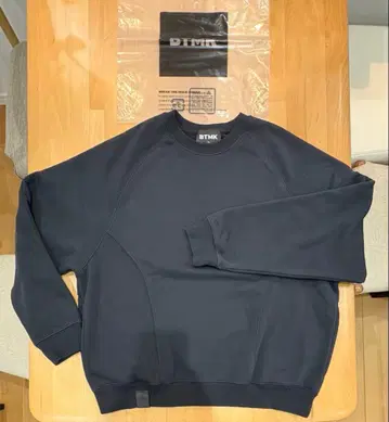 BTMK 맨투맨 블랙 XL