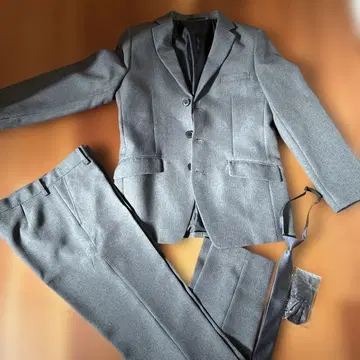 BTZ 그레이 캐주얼 수트 세트