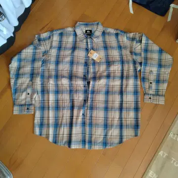 [택 포함 새상품] QUIKSILVER 긴팔 셔츠 XL 사이즈