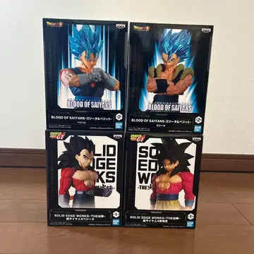 드래곤볼 피규어 4체 세트