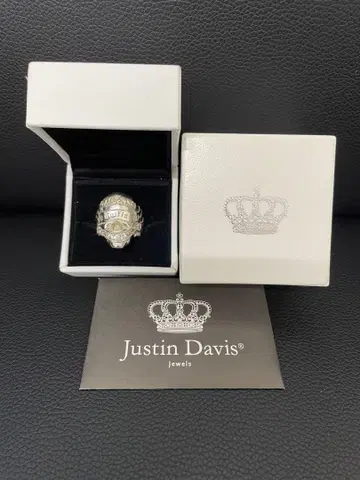 Justin Davis 스컬 반지 SV925 실버 21호