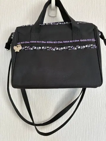 ANNA SUI mini 무크 블랙 숄더백