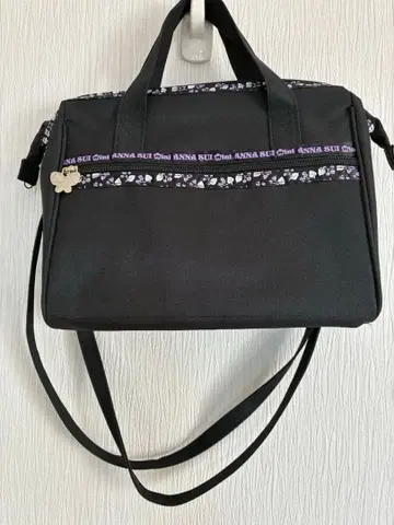 ANNA SUI mini 블랙 숄더백 2way