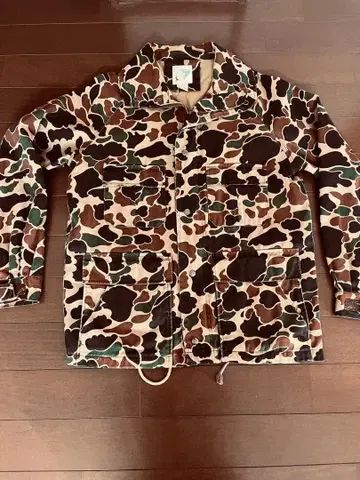 카모플라쥬 코튼 밀리터리 자켓