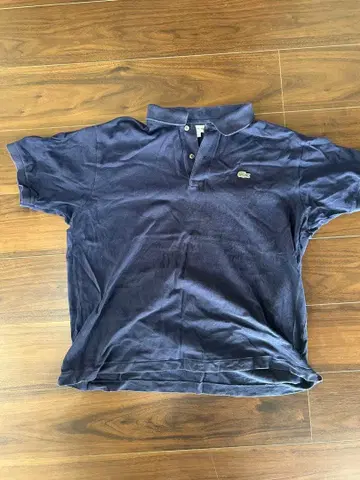 LACOSTE 클래식 핏 피케 셔츠 L