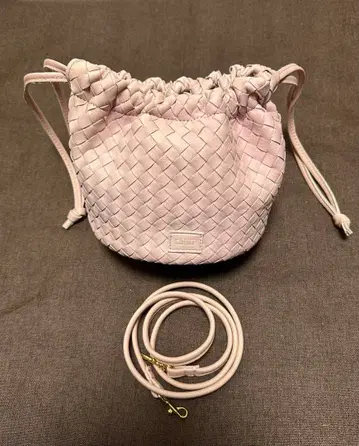 Ch!iii bag 메쉬 복조리 핑크