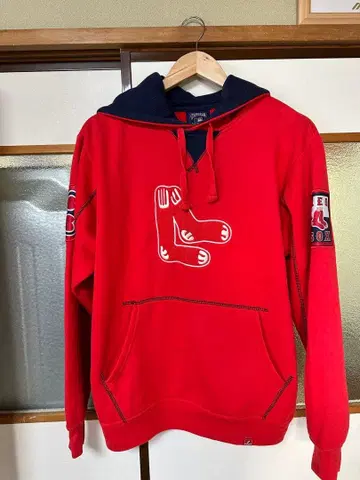 보스턴 레드삭스 후드 부착 후드티