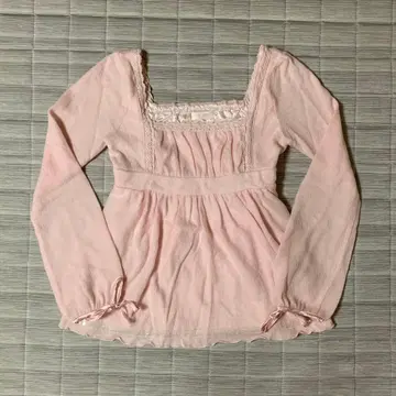 LIZ LISA 핑크 긴팔 상의