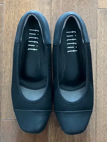 핏핏 핏핏 발수 바이컬러 펌프스 웨지솔 23cm