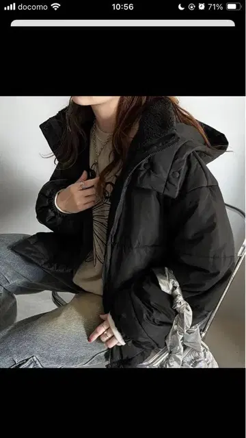 classicalelf 자켓 블루종 LL 블랙