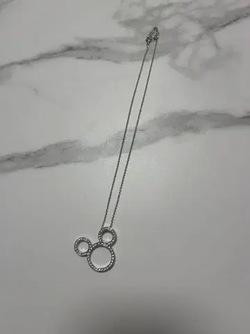 미키 모양 디즈니 목걸이