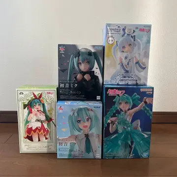 하츠네 미쿠 피규어 5개 세트