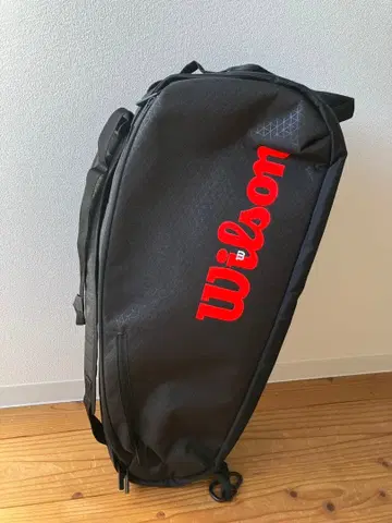 새상품급 현행 모델 윌슨 라켓 백 6개 수납 크러쉬 V3.0