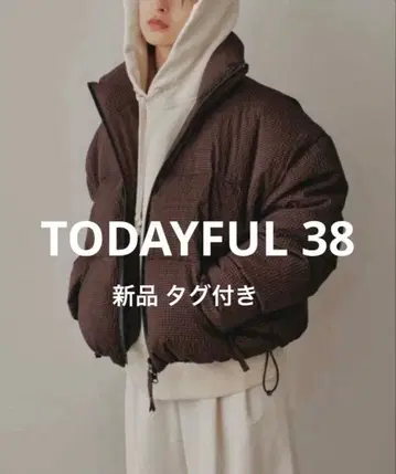 새상품 택 포함 todayful 브라운 다운 자켓 38 사이즈