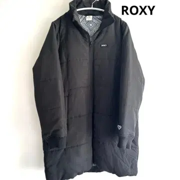 ROXY 블랙 다운 자켓 XL