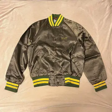 70년대 Dunbrooke Pla-Jac 나일론 바시티 자켓