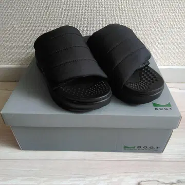 YONAMINE. 블랙 스트랩 샌들 여성용 S 사이즈 새상품