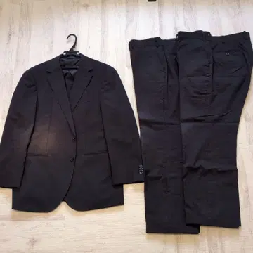 [ L 사이즈 ] HILTON 비즈니스 정장 자켓과 2팬츠 세트