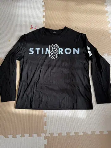 STIMRON 긴팔 T셔츠 블랙