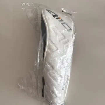 유틸리티용 골프헤드커버 화이트 블랙 2번