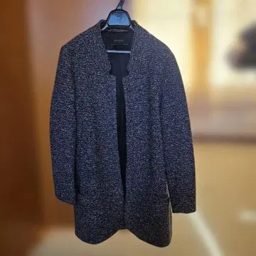 ZARA 베이직 컬렉션 트위드 코트