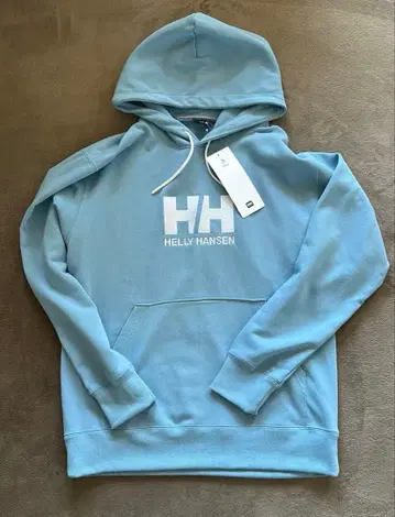 HELLY HANSEN 라이트 블루 후드티 헬리한센