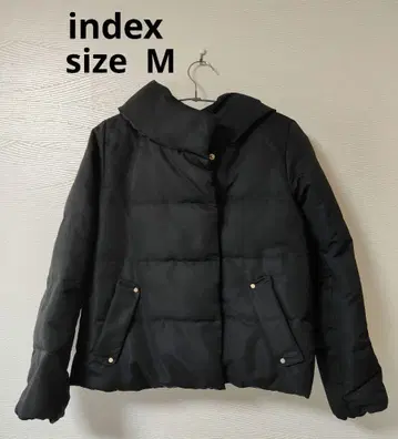 index 다운 숏코트 M 사이즈 슬림해 보이는 방한